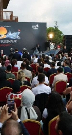 Cumhurbaşkanı Erdoğan Samsun’da gençlerle buluştu