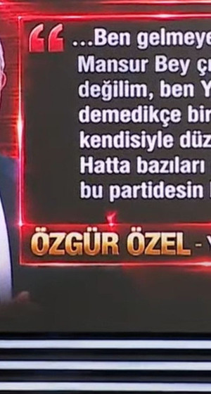Hadi Özışık: Özel ve Yavaş'ın sürekli görüştüğüne inanmıyorum