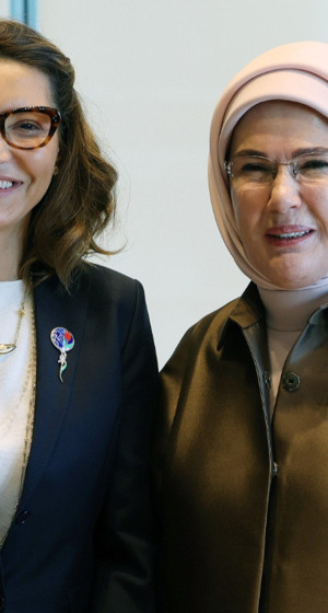 Emine Erdoğan, Brezilya Devlet Başkanının eşi Lula da Silva ile Türkevi’nde görüştü