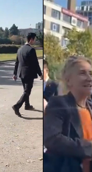 İçişleri Bakanı Mustafa Çiftçi, TBMM’den İçişleri Bakanlığına yürüdü