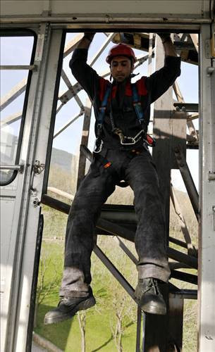 Nefes kesen teleferik bakımı - Resim: 4