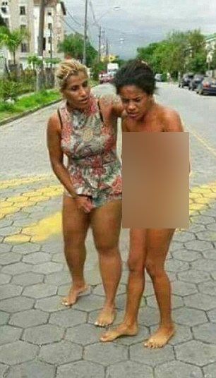 Kocası ve sevgilisini bastı sokakta çırılçıplak gezdirdi! - Resim: 1