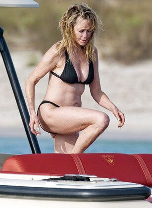 Melanie Griffith'i görenler gözlerine inanamadı! Tam 61 yaşında - Resim: 1