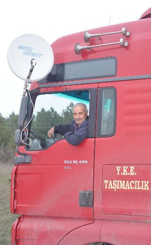 TIR'a çanak anten taktı! - Resim: 2