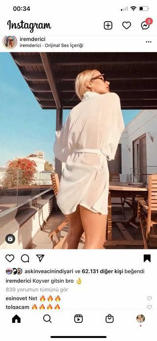 İrem Derici seksi pozlarıyla ateş etti! 'Koyver gitsin' dansı - Resim: 1