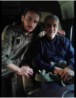 İdlib'de düşürülen helikopter! Pilotun, Kasım Süleymani ile fotoğrafı ortaya çıktı - Resim: 0