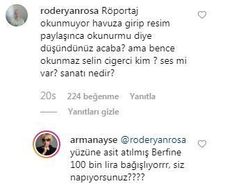 Ayşe Arman Selin Ciğerci ile röportajı duyurdu! Bir takipçisi sinirlendirince cevabı yapıştırdı! - Resim: 3