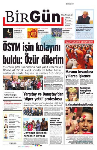 Günün gazete manşetleri - Resim: 1