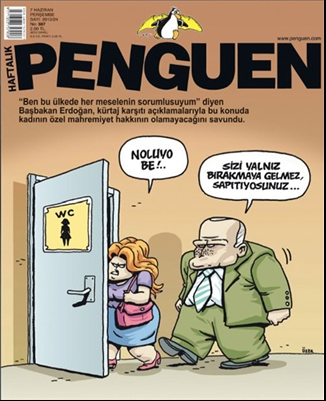 Melih Gökçek Gırgır'a kapak oldu! - Resim: 2