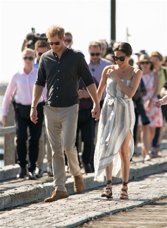 Düşes Meghan Markle yırtmaç yasağını çiğnedi - Resim: 3