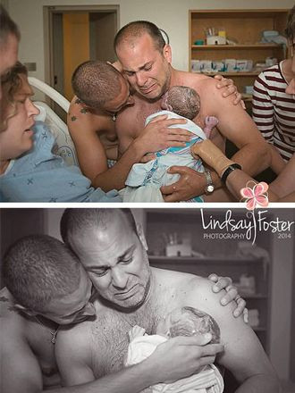 Eşcinsel çiftin doğum heyecanı - Resim: 1