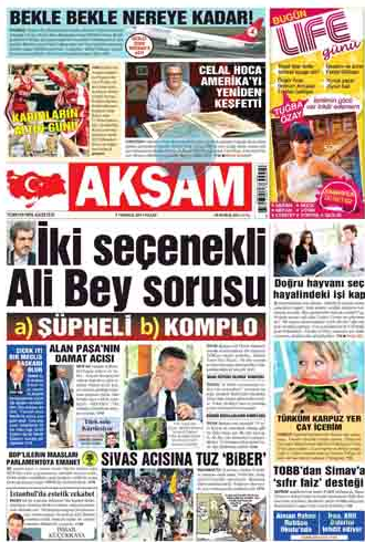 Günün gazete manşetleri - Resim: 1