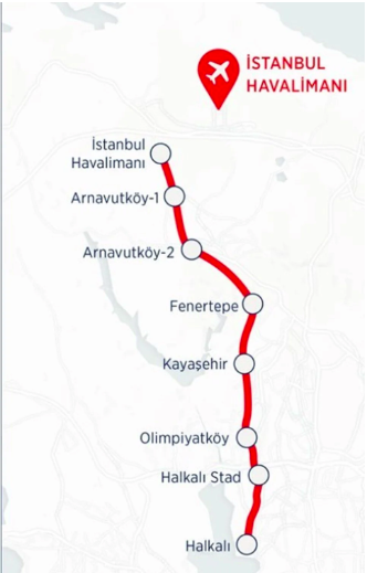Halkalı-İstanbul Havalimanı Metro Hattı'nın yüzde 87'si tamamlandı - Resim: 0