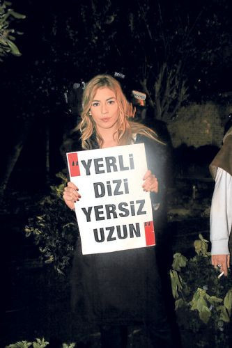 Ünlü oyuncular eylem yaptı! - Resim: 3