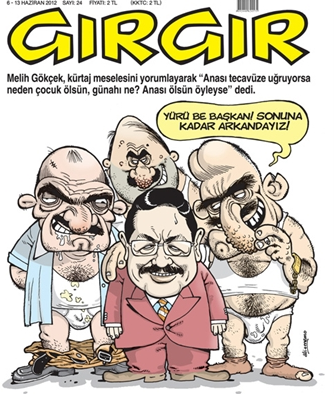 Melih Gökçek Gırgır'a kapak oldu! - Resim: 1