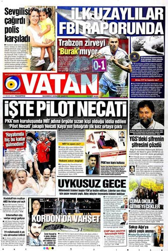 Günün gazete manşetleri - Resim: 1