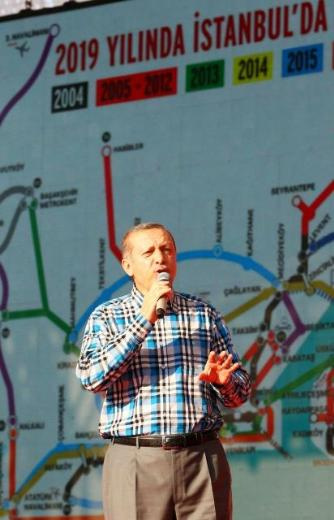 Erdoğan Başakşehir metrosunu açtı - Resim: 1