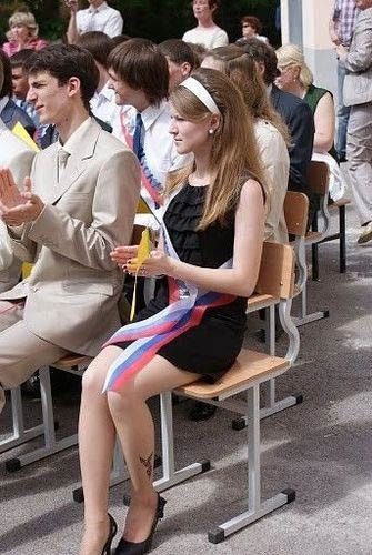 Rus kızların mezuniyet çılgınlığı! - Resim: 3