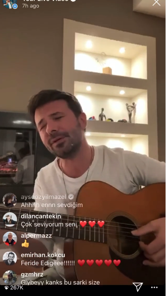 Yalın Koronavirüs nedeniyle evden konser verdi canlı yayın yaptı - Resim: 4