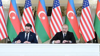 Azerbaycan ve ABD, stratejik ortaklık şartı imzaladı