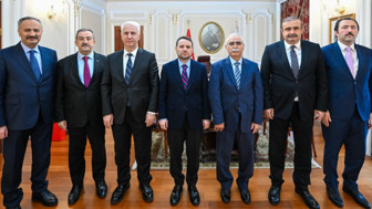 AYM Başkanı Özkaya'dan Adalet Bakanı Gürlek'e ziyaret