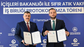 İçişleri Bakanlığı ile Sıfır Atık Vakfı arasında 'sıfır atık' işbirliği protokolü imzalandı