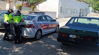 Yozgat'ta drift atan 2 sürücüye 560 bin lira ceza