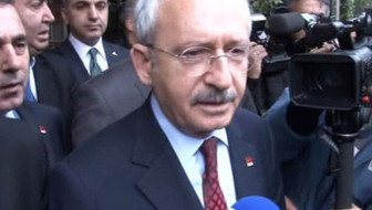Kılıçdaroğlu Kamer Genç'i hastanede ziyaret etti