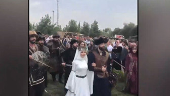 Recep Akdağ'ın oğlu 'Kayı düğünü'yle evlendi