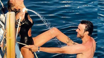 Sevgilisinin dudağından öpen Eliz Sakuçoğlu'na büyük tepki!