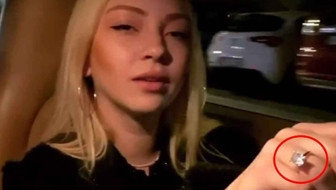 Ece Seçkin arabada rap söyledi