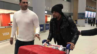 Galatasaray'ın eski futbolcusu Felipe Melo İstanbul'da