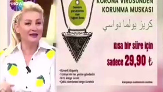 Show TV Zahide Yetiş canlı yayında koronavirüs duası 'keriz yolma duası' çıktı