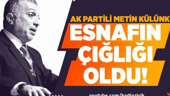 Ak Partili Metin Külünk bu fotoğrafa isyan etti!