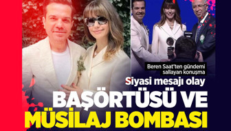 İklim elçisi seçilen Beren Saat'in sözleri törene damga vurdu!
