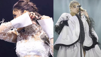 Hande Yener'den İranlı kadınlara destek! Konserde saçlarını kesti