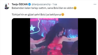 Tanju Özcan babadan kalma tarlasını satıp Dilber'e ev aldı! Pavyon gülü Dilber'i Bolu'ya çağırdı