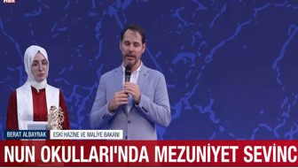 Berat Albayrak NUN Okulları mezuniyet töreninde konuştu: Malcolm X örneği!