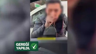 İstanbul'da trafikte kadın sürücüye saldıran şüpheli gözaltına alındı