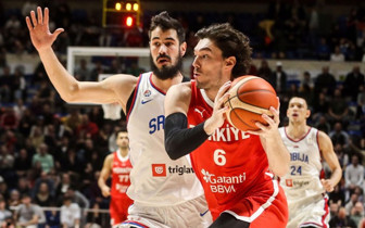 A Milli Takım, Sırbistan'ı yıktı geçti