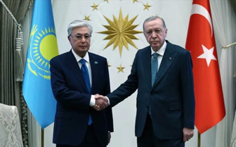 Cumhurbaşkanı Erdoğan Kazakistan Cumhurbaşkanı Tokayev ile görüştü