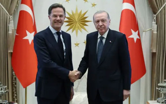 Cumhurbaşkanı Erdoğan, NATO Genel Sekreteri Rutte'yi kabul etti