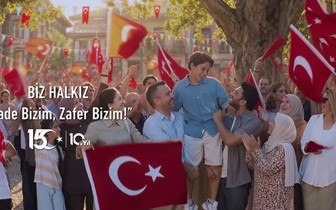 Halkbank'tan 15 Temmuz'a Özel Reklam Filmi: "İrade Bizim, Zafer Bizim"