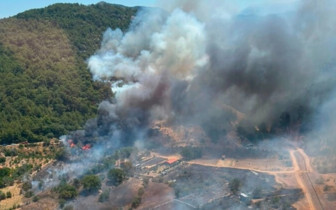 Fethiye'de orman yangını! Müdahaleler sürüyor