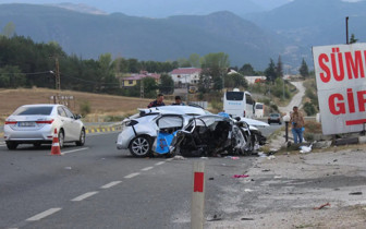 Kastamonu'da feci kaza: 2 ölü, 4 yaralı