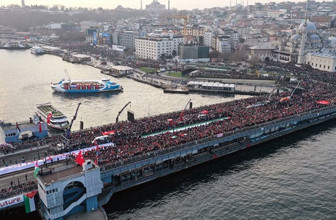 Galata Köprüsü’nde Filistin yürüyüşüne ilişkin toplanma alanları ve ulaşım detayları belli oldu