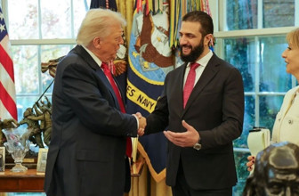 ABD Başkanı Trump, Suriye Cumhurbaşkanı Şara ile görüştü