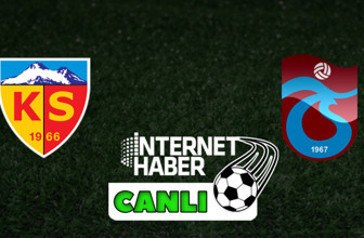 Kayserispor - Trabzonspor / Canlı anlatım
