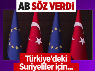 AB’den Türkiye’deki Suriyeliler için 1 milyar euroluk destek taahhüdü