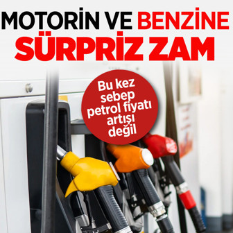 Motorin ve benzin yeni yıla girdiğimiz an zamlanacak litresi bakın kaç lira olacak